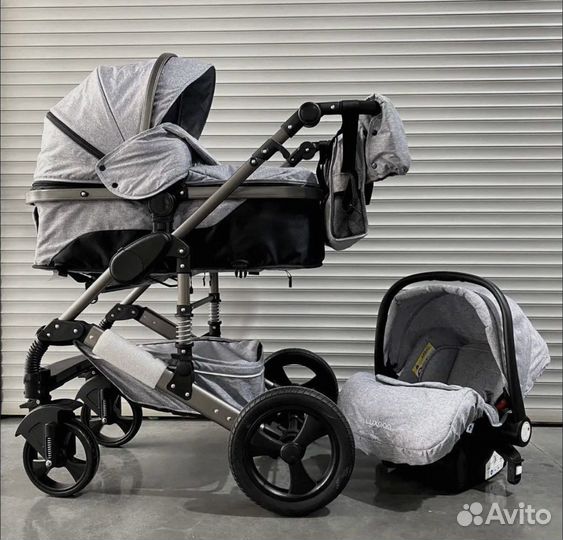 Коляска 3в1 Luxmom 555,новая, оригинал