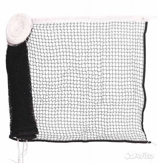 Сетка для бадминтона со стальным тросом нить 1,5мм