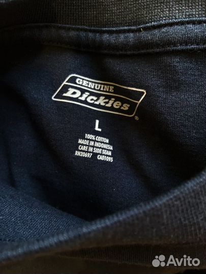 Темно-синяя футболка dickies