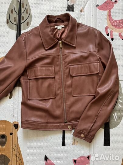 Куртка кожаная женская 40 42