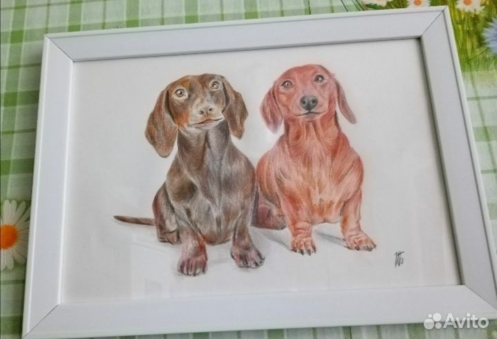 Рисунок карандашами 