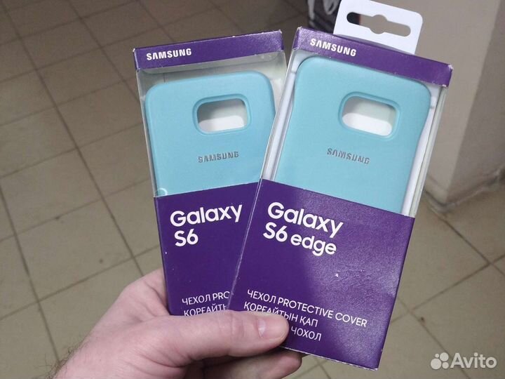 Бампер Samsung S6 и S6 edge. Оригинал