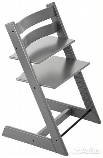Стульчик stokke trip trap storm grey