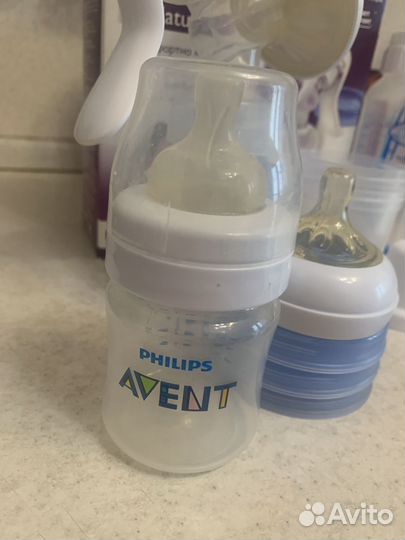 Молокоотсос avent ручной
