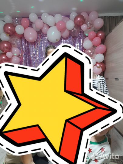 Фотозона арка из шаров воздушные шарики