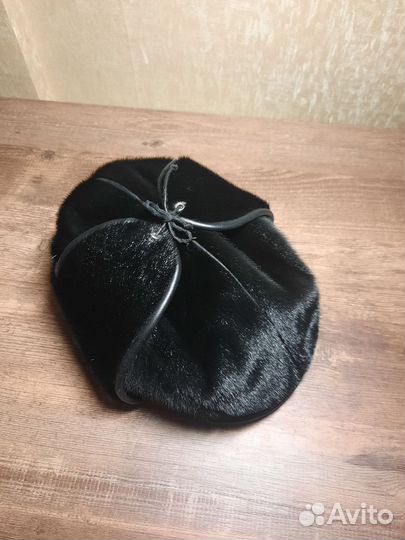 Мужская меховая кепка