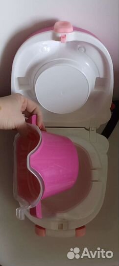 Портативный дорожный горшок