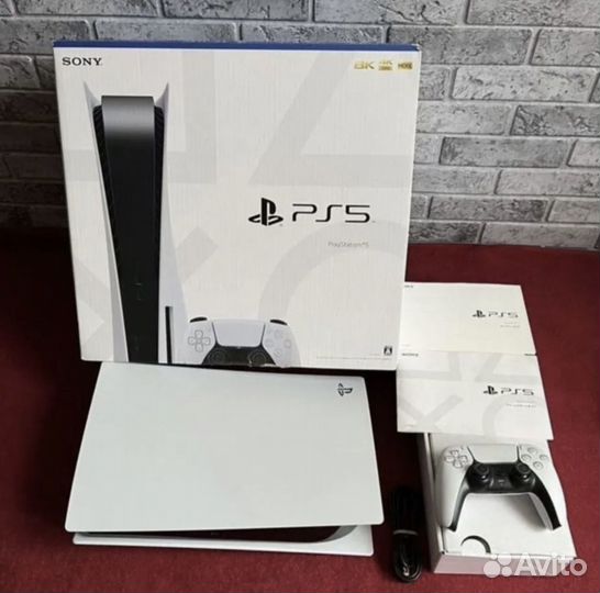 Sony playstation 5 с дисководом (возможен обмен)
