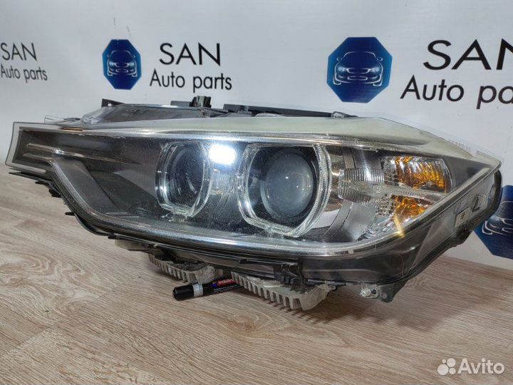Фара биксеноновая адаптивная передняя левая Bmw 3