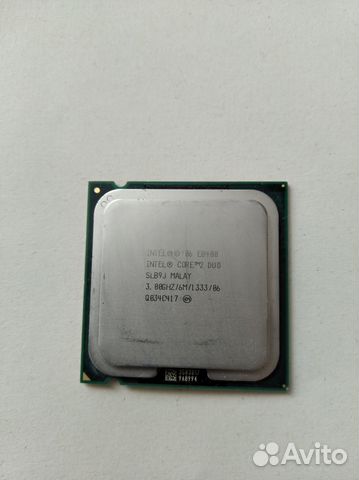 Процессор Intel Core 2 Duo E8400, сокет lga775