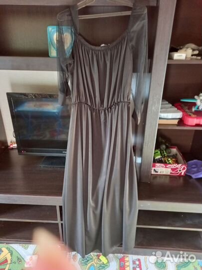 Вечернее платье в пол 56 размер