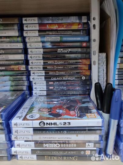 Игры для PlayStation 4 и 5. На дисках, новые
