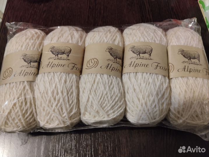 Пряжа для вязания шерсть