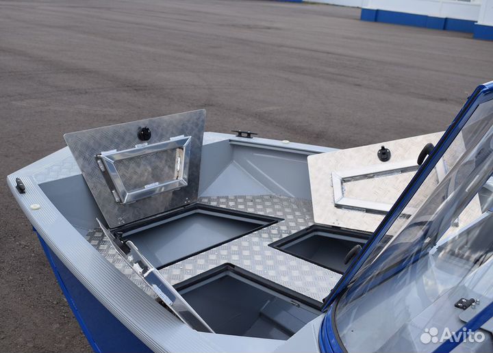 Новый катер для рыбалки Gold Fisher 480 DCM fish