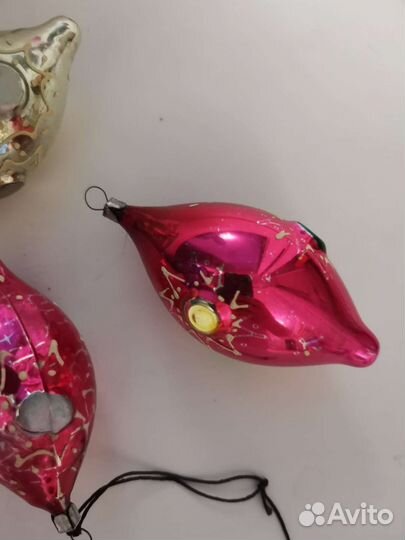 Елочные игрушки ссср