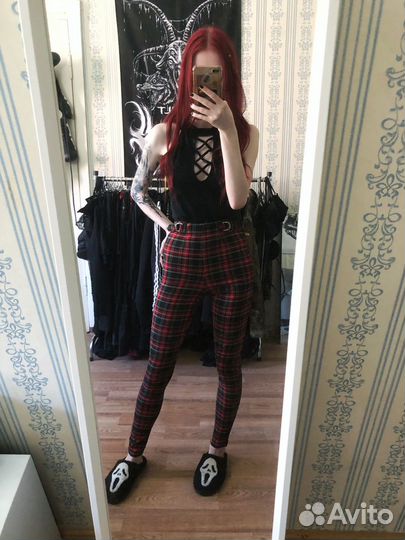 Брюки скини женские