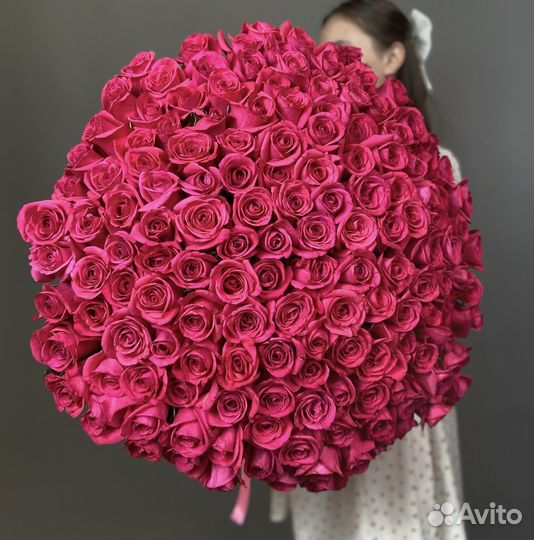 101 роза 151 роза 201 большой букет оптом