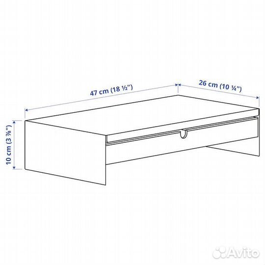 Подставка для монитора элловен икеа elloven IKEA