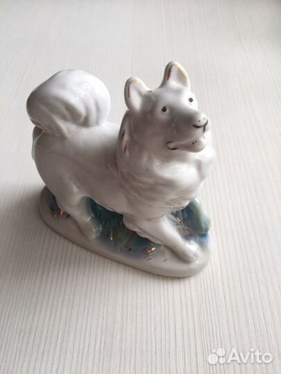 Статуэтка фарфор СССР собака
