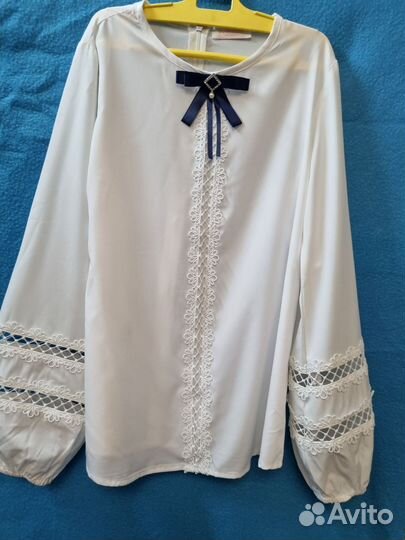 Блузка школьная размер 146