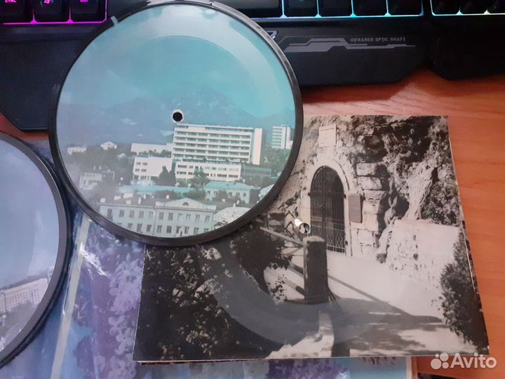 Открытка - пластинка