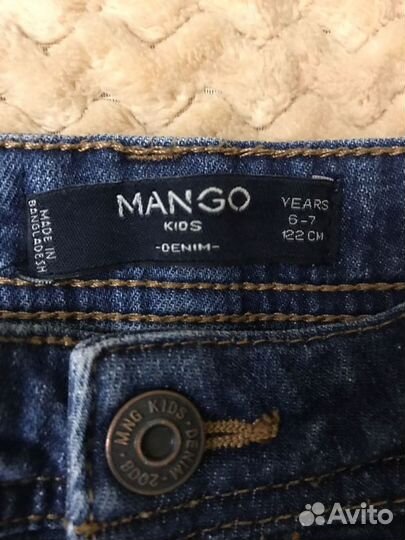 Джинсы для мальчика mango
