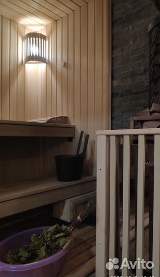 Русская баня на дровах