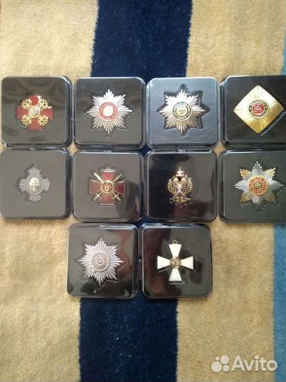 Муляжы орденов