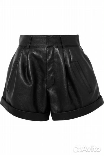 Шорты кожанные