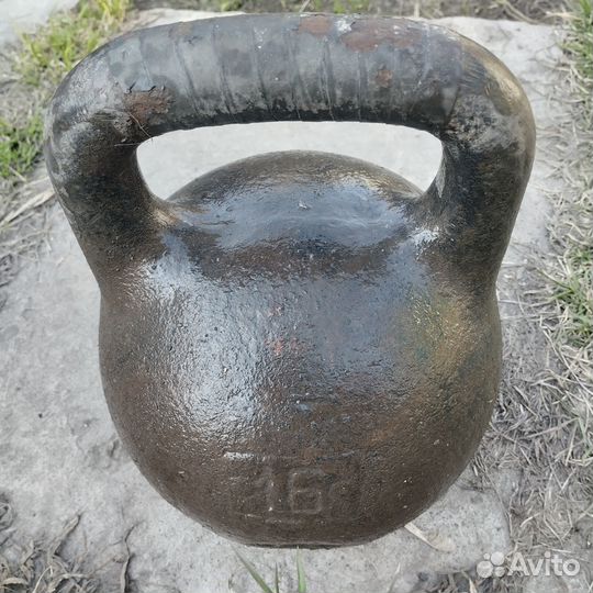 Гиря чугунная 16 кг