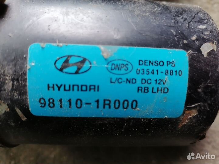 Rio Solaris 15г Моторчик Передний стеклоочистителя