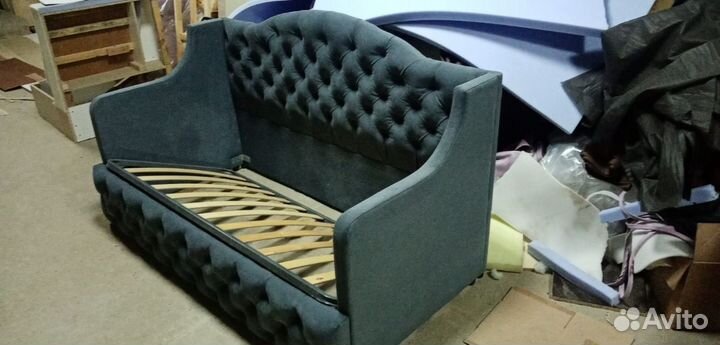 Детская кровать мягкая