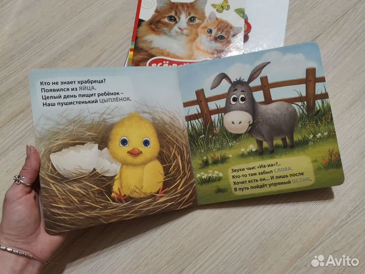 Книги для малыша, картонные, для ванной
