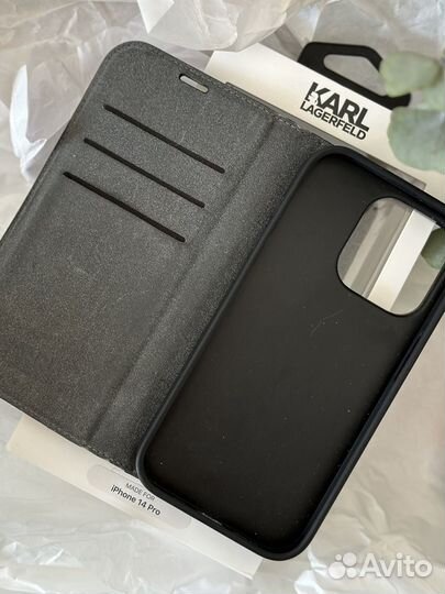 Чехол книжка karl lagerfeld iPhone 14 pro