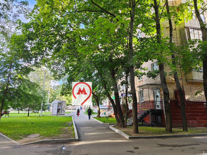 Торговая площадь 45 м² рядом с метро