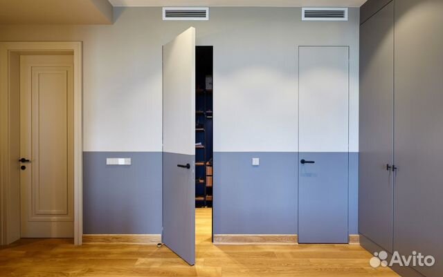 Дверь под покраску скрытого монтажа Invisible