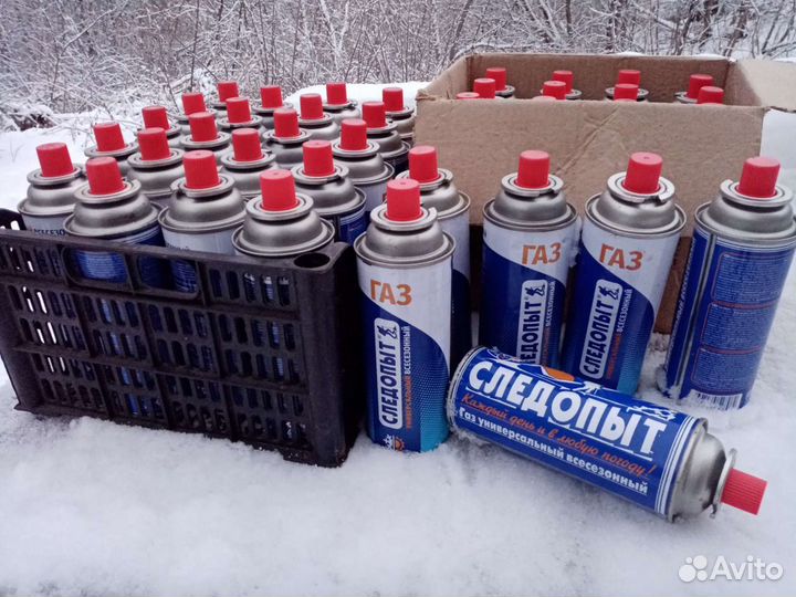 Заправка газовых туристических баллончиков