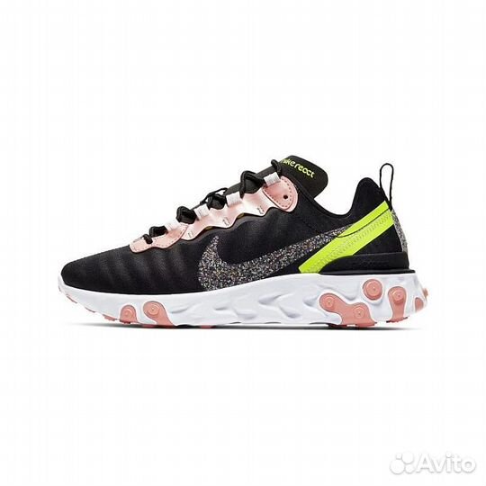 Nike React Element 55 Black Pink