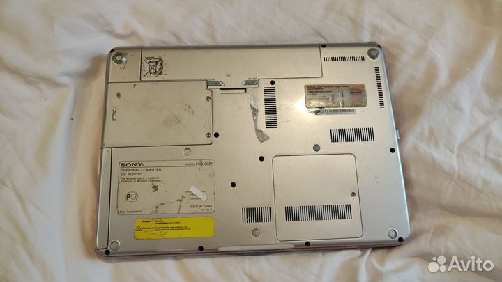 Ноутбук Sony vaioPCG-3G6P на запчасти