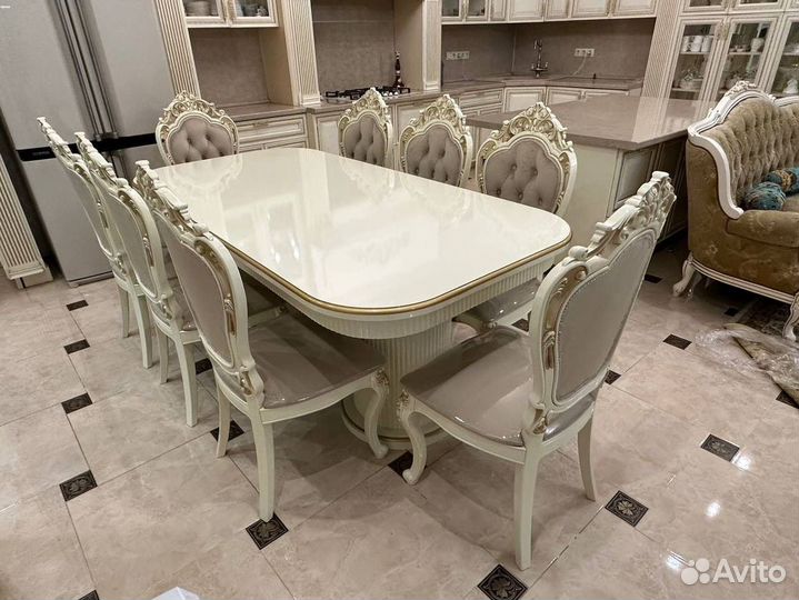 Стол со стульями \оплата при получении