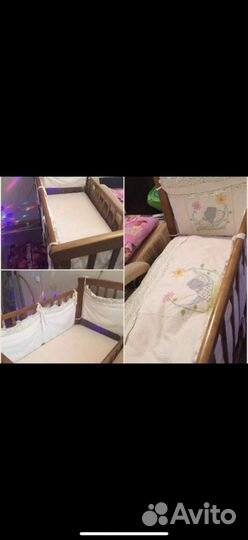 Детское постельное белье в детскую кроватку