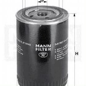 W6109 Фильтр масляный mann-filter w 610/9 (w6109)