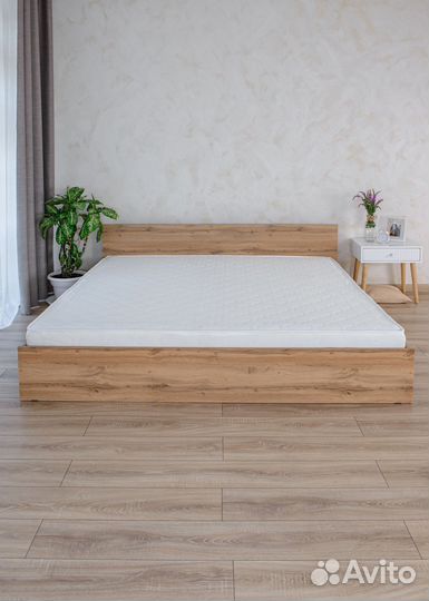 Кровать с матрасом 200 на 200 Парма