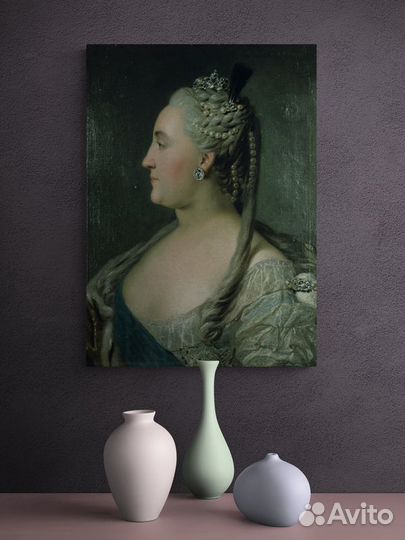 Портрет Екатерины II - картина интерьерная 70х50