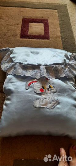 Конверт для новорожденного для выписки из роддома