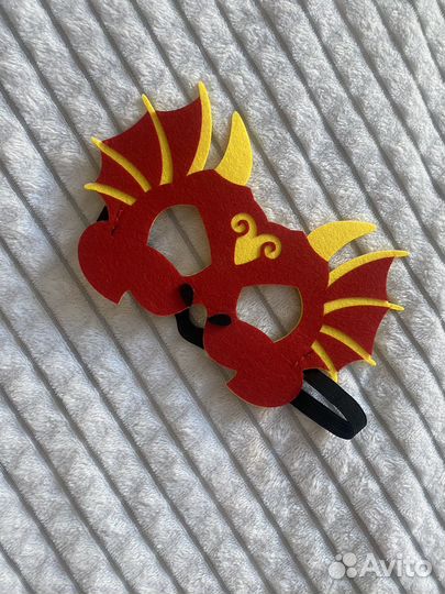 Костюм дракона динозавра (накидка +маска)