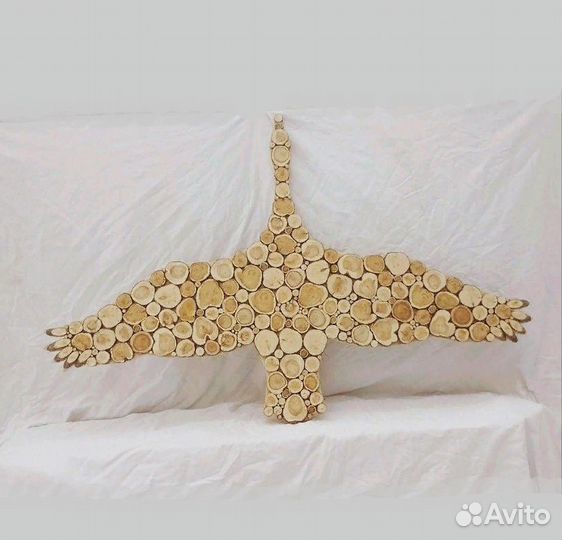 Панно из можжевельника