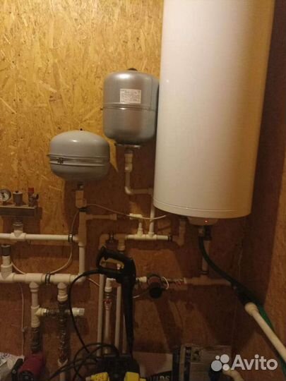 Отопление, водоснабжение, монтаж электрики