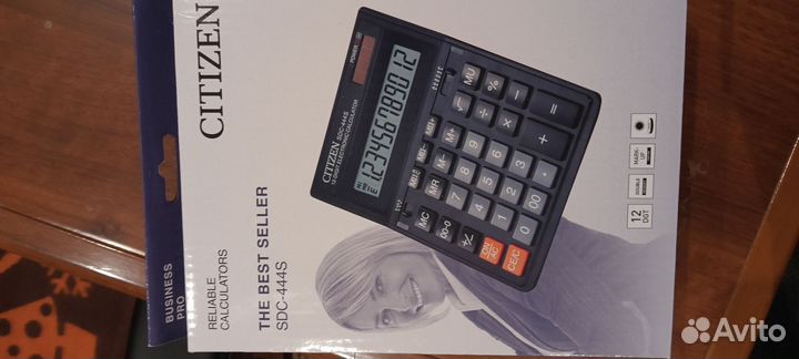 Калькулятор Citizen SDC-444S