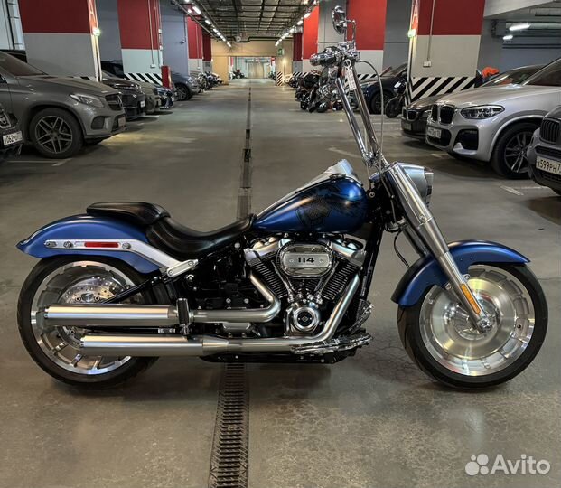 Fat Boy 114 (Blue Denim)